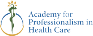 The Academy for Professionalism in Health Care logo